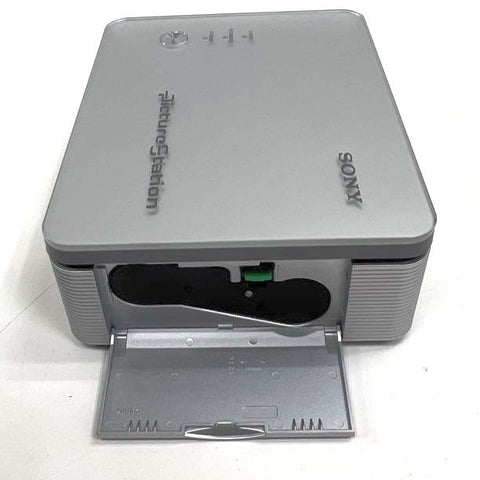 Y2K Sony PictureStation DPP-FP30 Digital Photo Printer w/ Case & Accessories