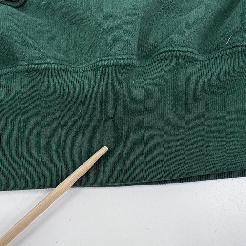 Vintage 90s Notre Dame Fighting Irish Leprechaun Crewneck Sweatshirt Green XL
