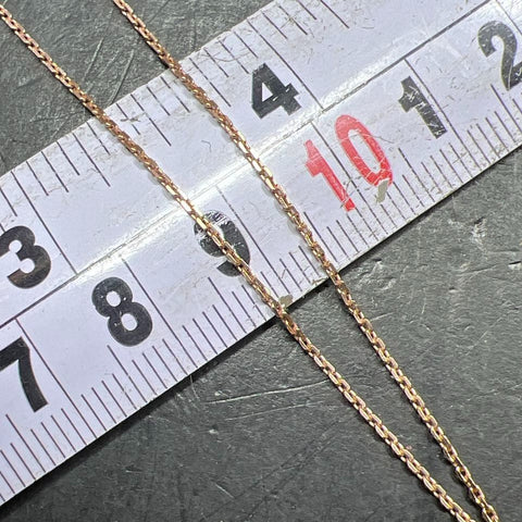 Kendra Scott 925 Sterling Silver Rose Gold Plate Chain Necklace 2.11g