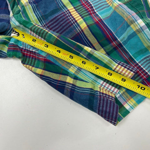 Polo Ralph Lauren Men's India Madras Plaid Classic Fit Shorts Multicolor Sz 30