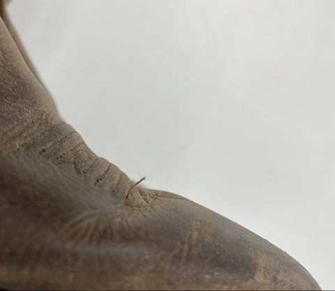 Ariat Anthem Western Work Square Toe Brown Leather Men's Boots Size US 6D