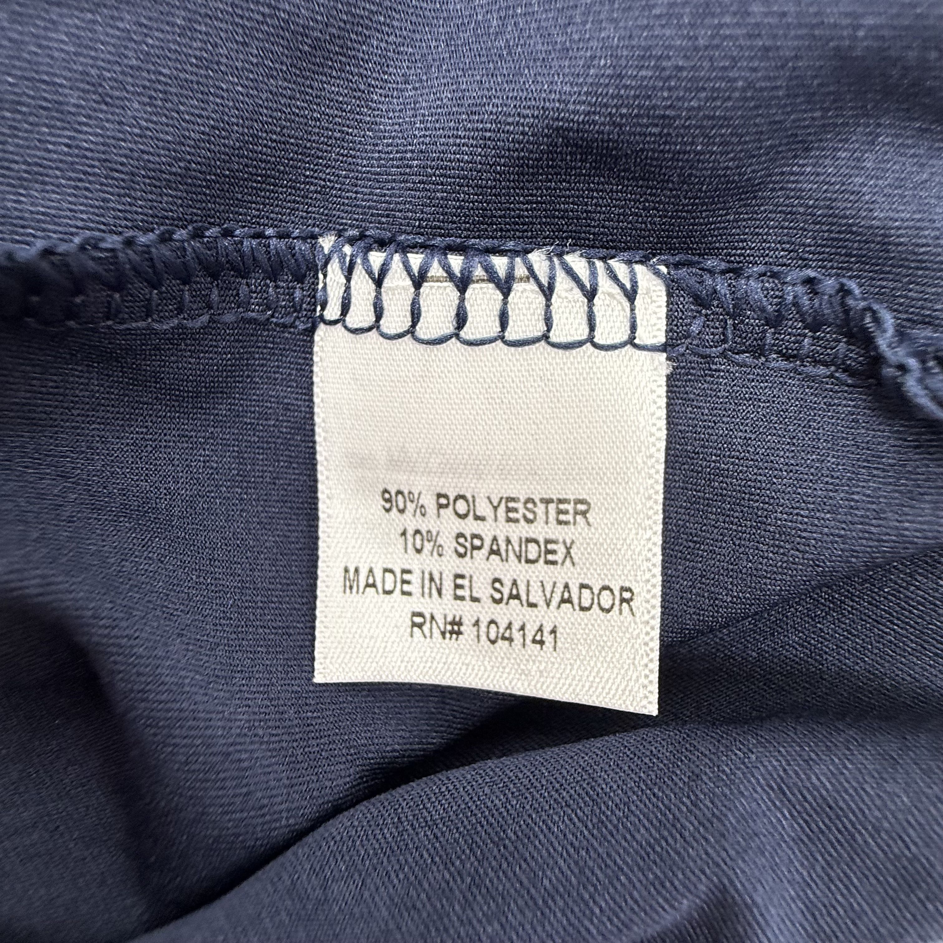 Lady Hagen Navy Solid UV Long Sleeve Golf Dress Women's M NWT