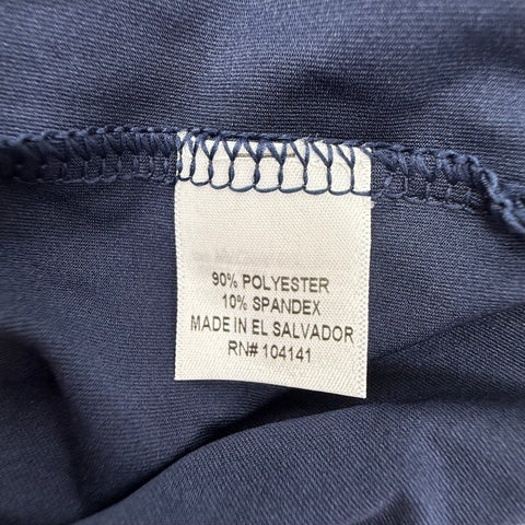 Lady Hagen Navy Solid UV Long Sleeve Golf Dress Women's M NWT