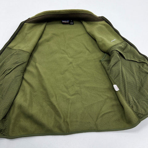Patagonia Men's Green Synchilla Fleece Full Zip Vest Sz XL