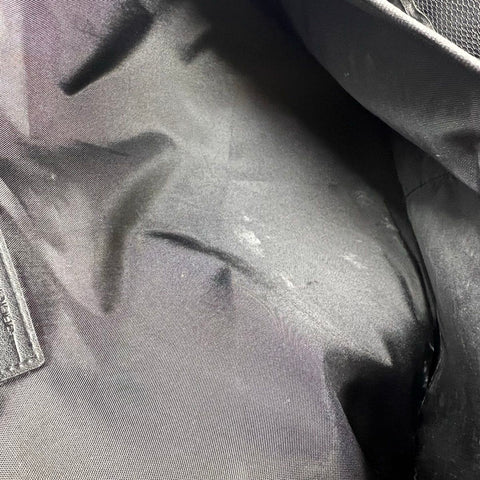 Jack Abrahams Black Canvas Laptop Travel Backpack Multi Pocket USB Port