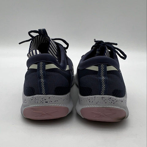 Reebok Work Astroride Strike RB461 Navy Pink Steel Toe Safety Shoes Size 11.5W