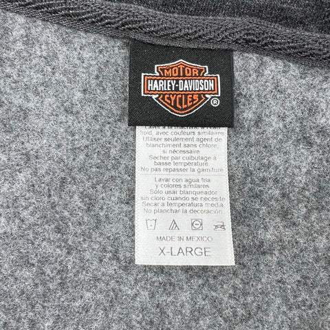 Harley-Davidson Bert's Barracuda Florida Full Zip Biker Sweatshirt Sz XL