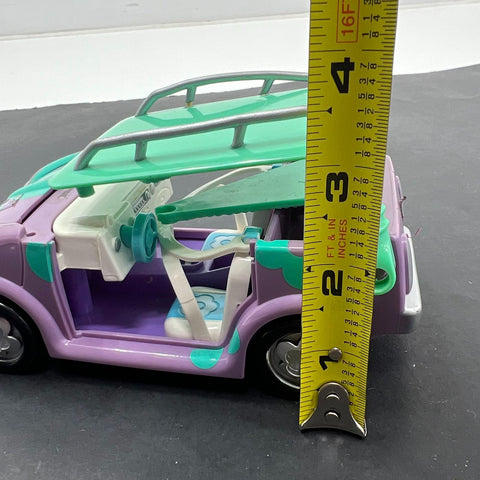 2003 Mattel Polly Pocket Picnic to Go Convertible Car *Damaged