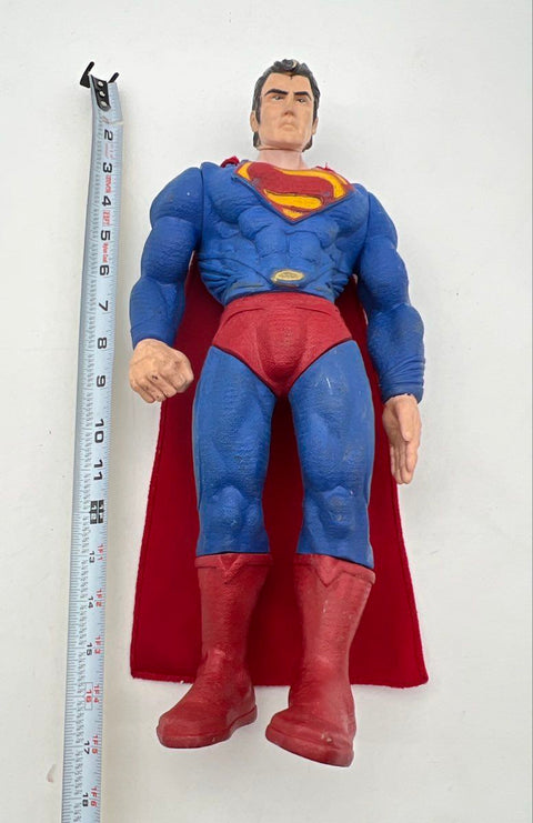 Superman Action Figure DC Comics Large 17 Inch Scale With Fabric Cape