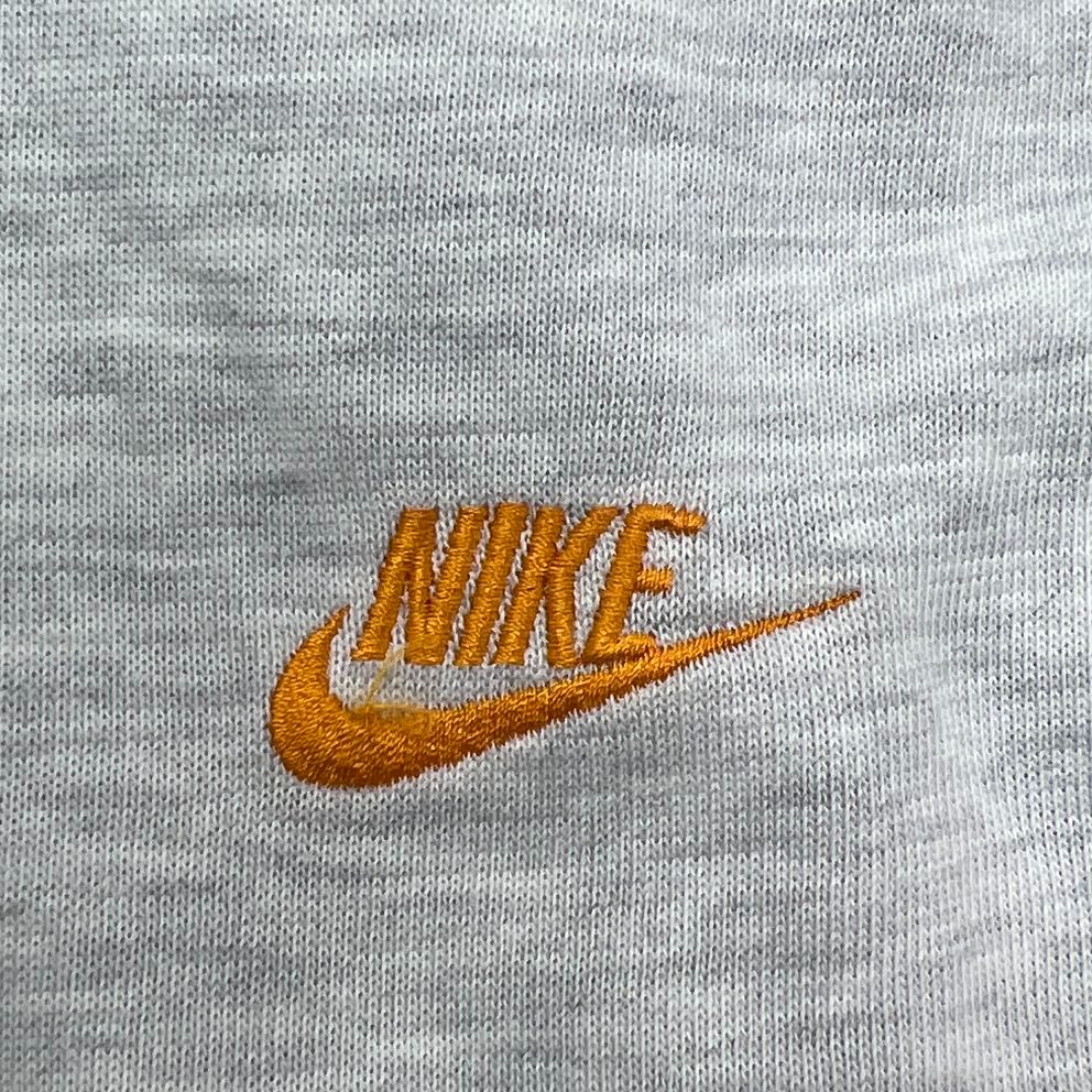 Nike Gray Orange Cross Training Lace Up Side Stripe Joggers Pants Women's L