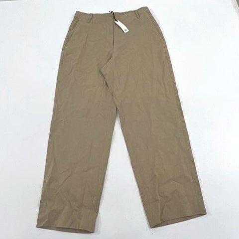 Banana Republic NWT Tan Pull-On Wide Leg Crop Tencel Pants Women's S