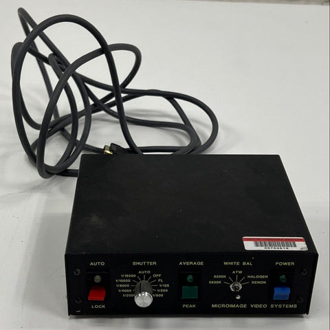 Microimage Video Systems CCU206 RGB Camera Control Unit Tested Powers On