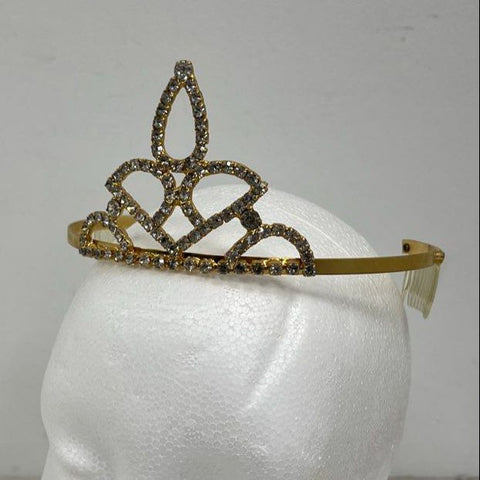 Lot of 14 Rhinestone Tiara Headband Crowns Pageant Costume Jewelry Star Heart