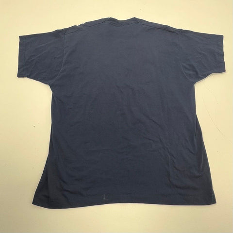 Vintage 1991 Funny Fishing Beer Rule T-Shirt Single Stitch Screen Stars Sz XXL