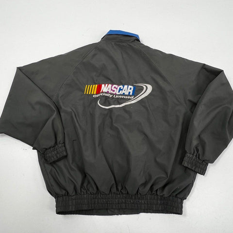 Vintage 90s NAPA NASCAR Select Embroidered Racing Jacket Windbreaker Sz XL