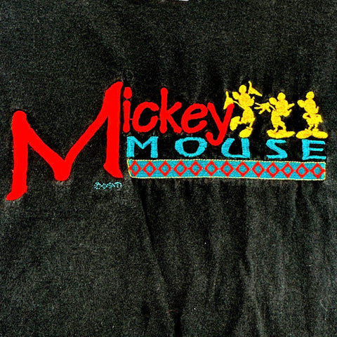 Vintage 90s Mickey Mouse T-Shirt Bundle Disney Store Mickey Unlimited Sz L