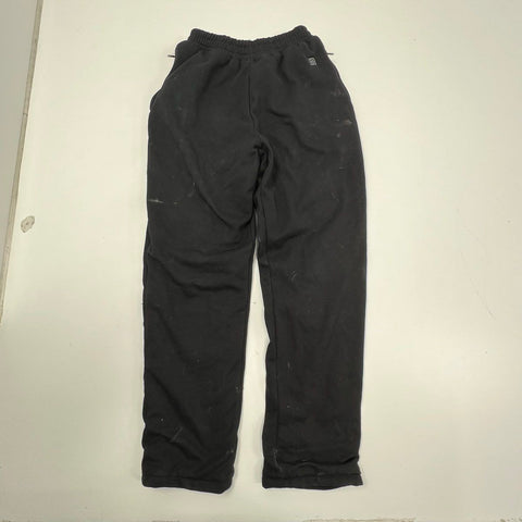 Fernida Unisex Heated Joggers Black Fleece Lined Battery Powered Pants Size M