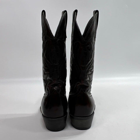 Laredo 4216 Black Cherry Leather Western Cowboy Boots Men's Size 9 EW