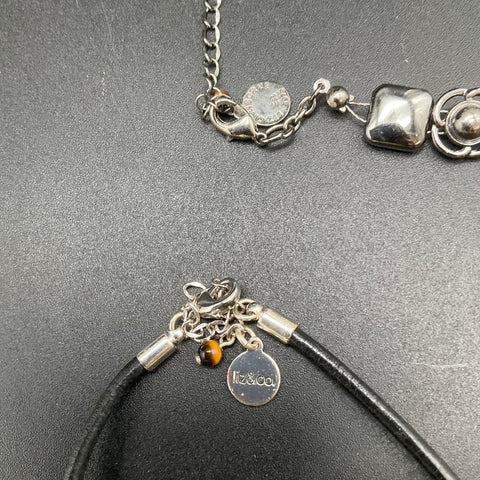 Liz Claiborne Liz & Co Vintage Jewelry Lot 9pc Necklaces Earrings NWT