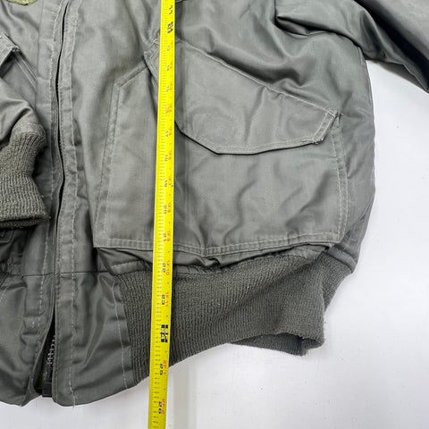 Vintage 90s Isratex Military CWU 45/P Aramid Flyer's Jacket Men's Large