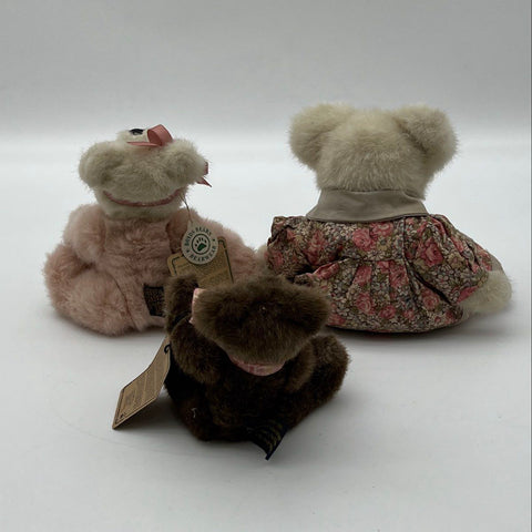Boyds Bears Plush Collection Lot Vintage Holiday & Theme Bears 10 Pieces