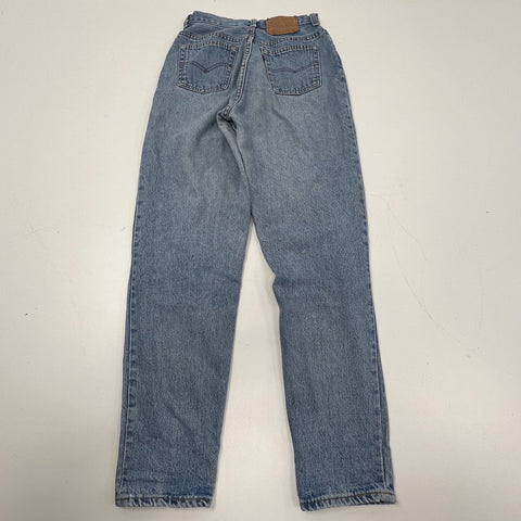 Vintage 90s Levi's 501 Light Wash Blue High Rise Straight Jeans Women's 26