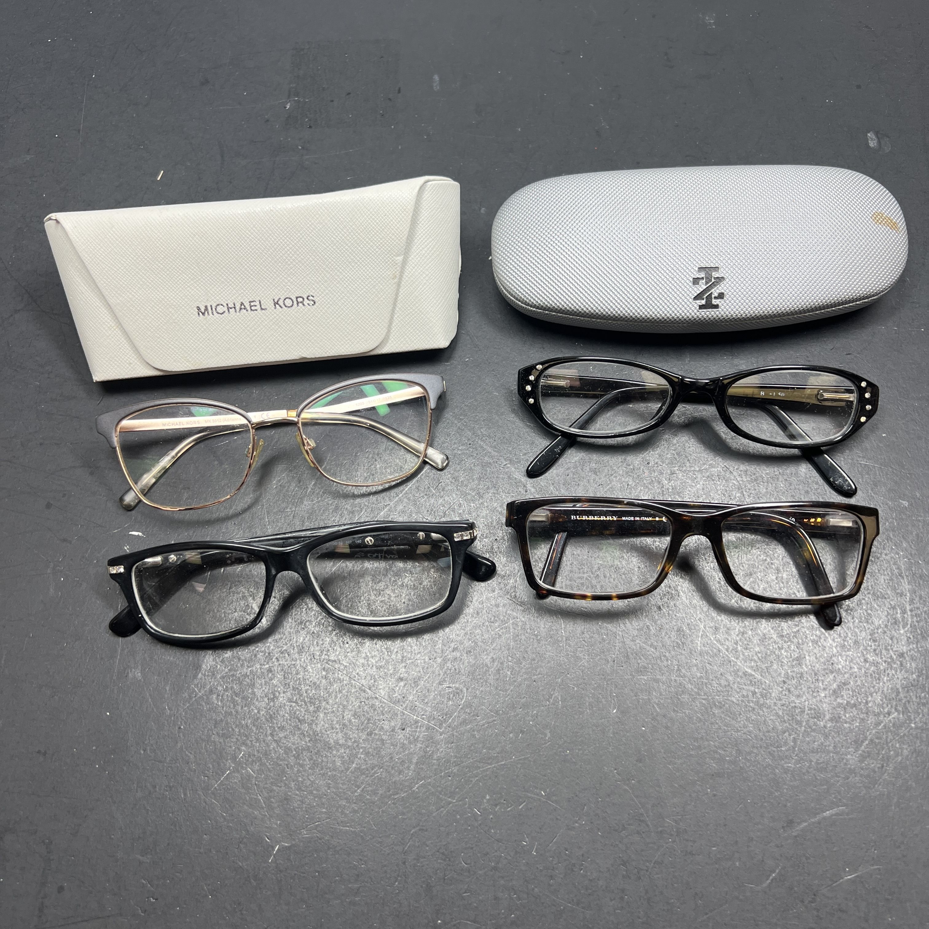 Lot of Assorted Eyeglasses Frames Styles Vary *New Lenses Needed Kors IZOD Choo