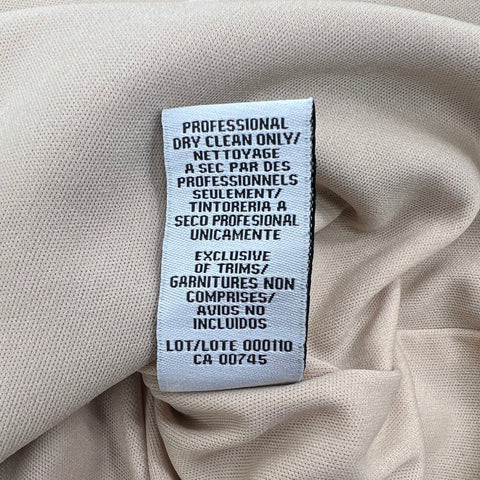 JS Collections Women's Sheath Dress Black Illusion Neck 3/4 Sleeve NWT Sz 12