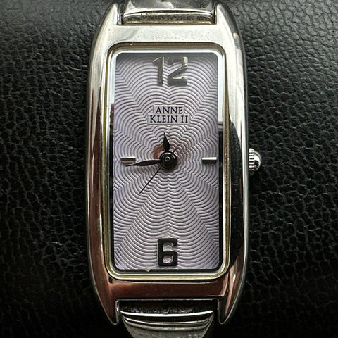 Anne Klein Vintage Ladies Watch Lot of 7 Gold Silver Tone Diamond Dial As-Is