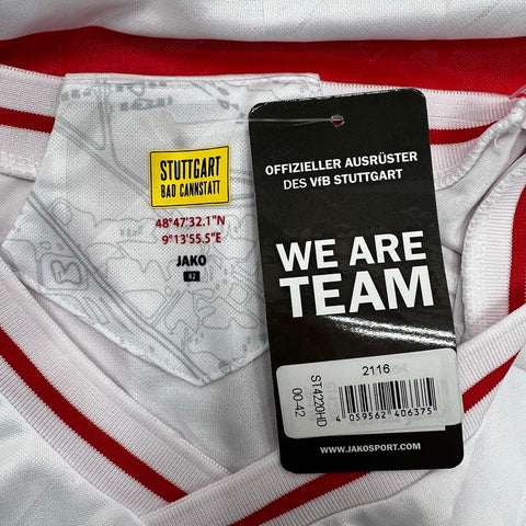 Jako Women's White VFB Stuttgart 20/21 Home Bundesliga Soccer Jersey 42 NWT