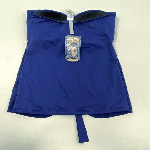 Tommy Bahama Women's Pearl Sarong Wrap Bandini Navy Swim Top NWT Sz XS