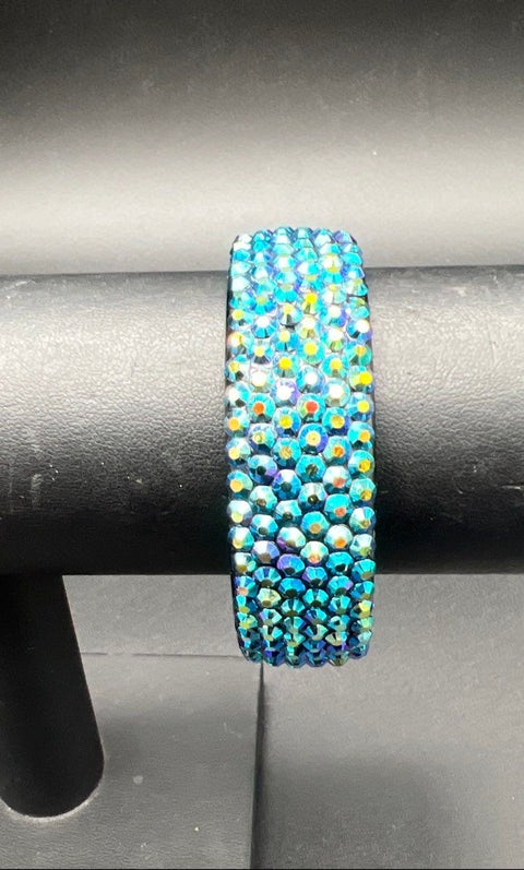 Jimmy Crystal NY Grand Glitz Jewelry Lot of 5 Watch Bracelet 3 Pairs Earrings