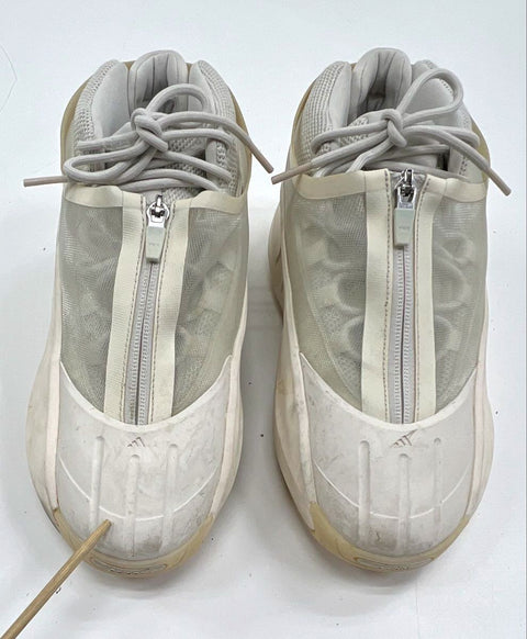 Adidas Crazy IIINFINITY Cloud White Cream Mid Top Basketball Shoes Size 9