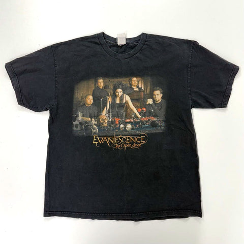 Vintage 2006 Evanescence The Open Door World Tour T-Shirt Giant Sz XL