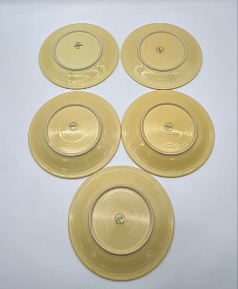 Homer Laughlin Fiesta Yellow Dinnerware 13pc Set Plates Dinner Salad Bread