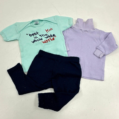 Carter's Gadfly Girls Clothing Lot Vintage 80s 90s Dresses Rompers Sets 16pc