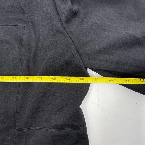 Vittadini Black NWT Longline Zip Front Coat Jacket Women's XL