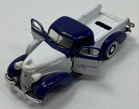 Promotional Diecast Car Lot 3 Vehicles Armstrong Air Jensen-Klich Missing Tire