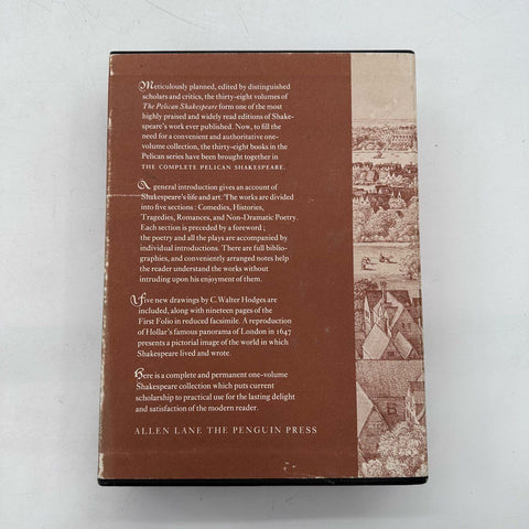 William Shakespeare Complete Works Pelican Text Revised Harbage Allen Lane