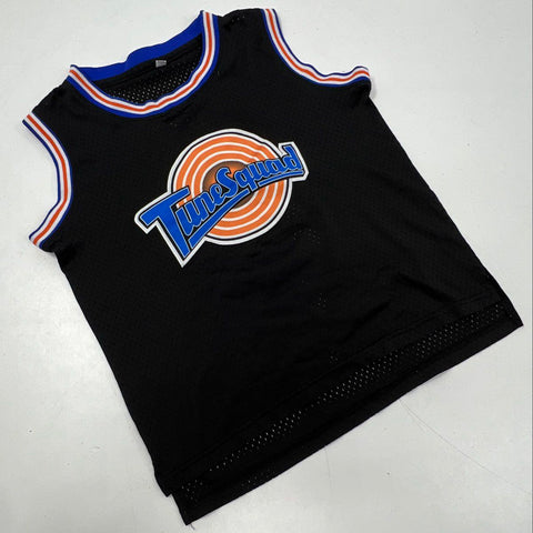 Space Jam Tune Squad Lola Bunny #10 Basketball Jersey Black Mesh Sz XS