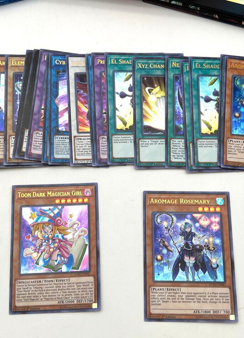 Yu-Gi-Oh Card Lot & Game Boards Duel Power Cards Dark Magician See Photos
