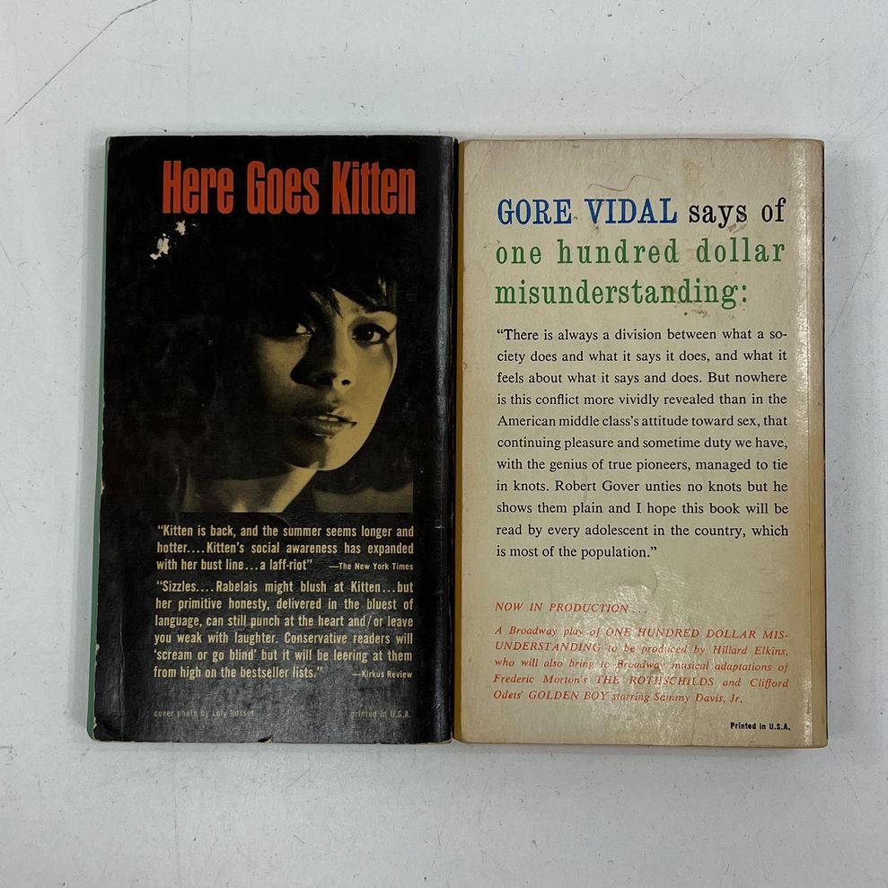 Robert Gover Lot: One Hundred Dollar Misunderstanding + Here Goes Kitten