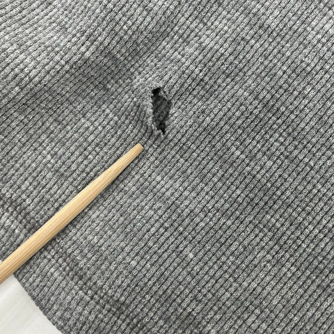 Vintage 90s Camel Waffle Knit Thermal Henley Embroidered Logo Shirt Sz L