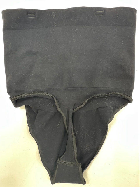 Skims Women's Shapewear Lot Black Tan Mid Thigh Shorts Thong Waist Cincher Sz M