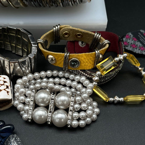 Fashion Jewelry Bracelet Lot 60+ Bangles Beaded Cuffs Paparazzi Boho Styles