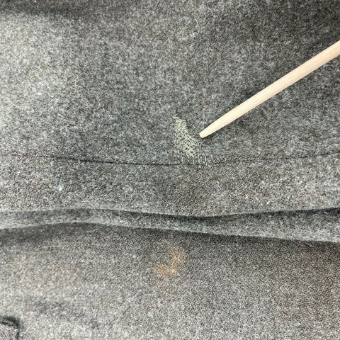 Vintage Slitman Swedish Military M39 Gray Wool Field Pants Trousers Men's 25