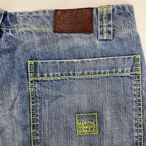 Vintage Y2K Marithe Francois Girbaud Men's Baggy Shuttle Tape Jeans Blue Sz 40M