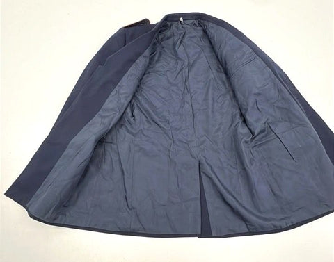 Vintage 1988 West German Luftwaffe Dress Tunic Jacket Yellow Piping Sz 42