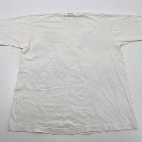 Vintage 90s Mickey & Minnie Mouse Jogging T-Shirt Single Stitch USA Sz OSFA