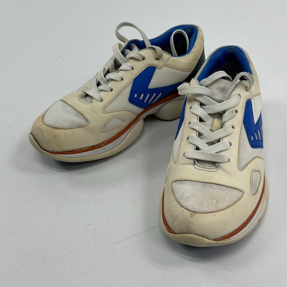 Women's Tory Burch Sport Lace Up Beige Athletic Sneaker Shoes Size 7.5